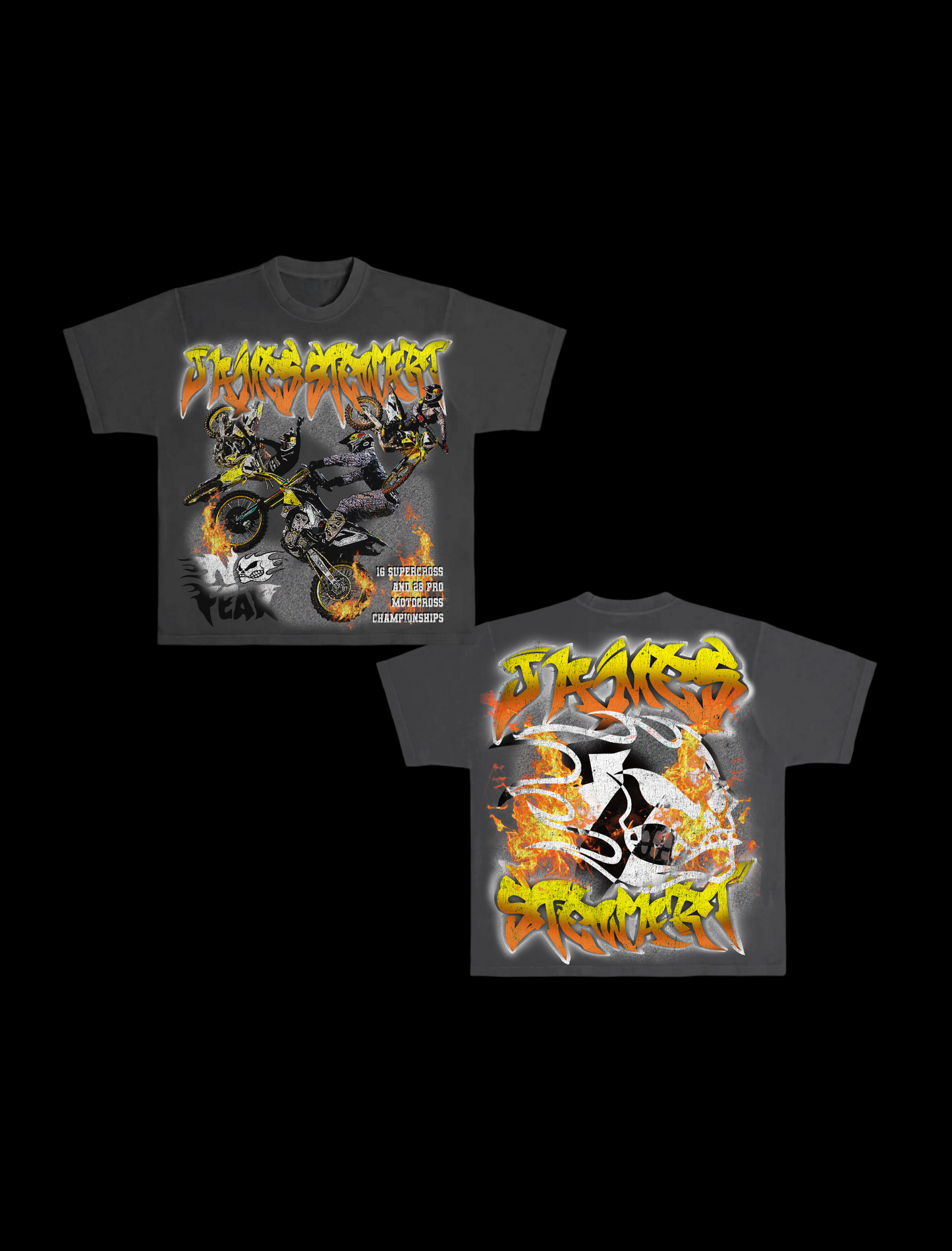 James Stewart Motorcross Tee