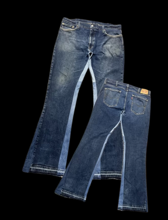 Stacked Jeans
