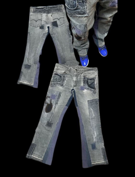 Stacked Jeans