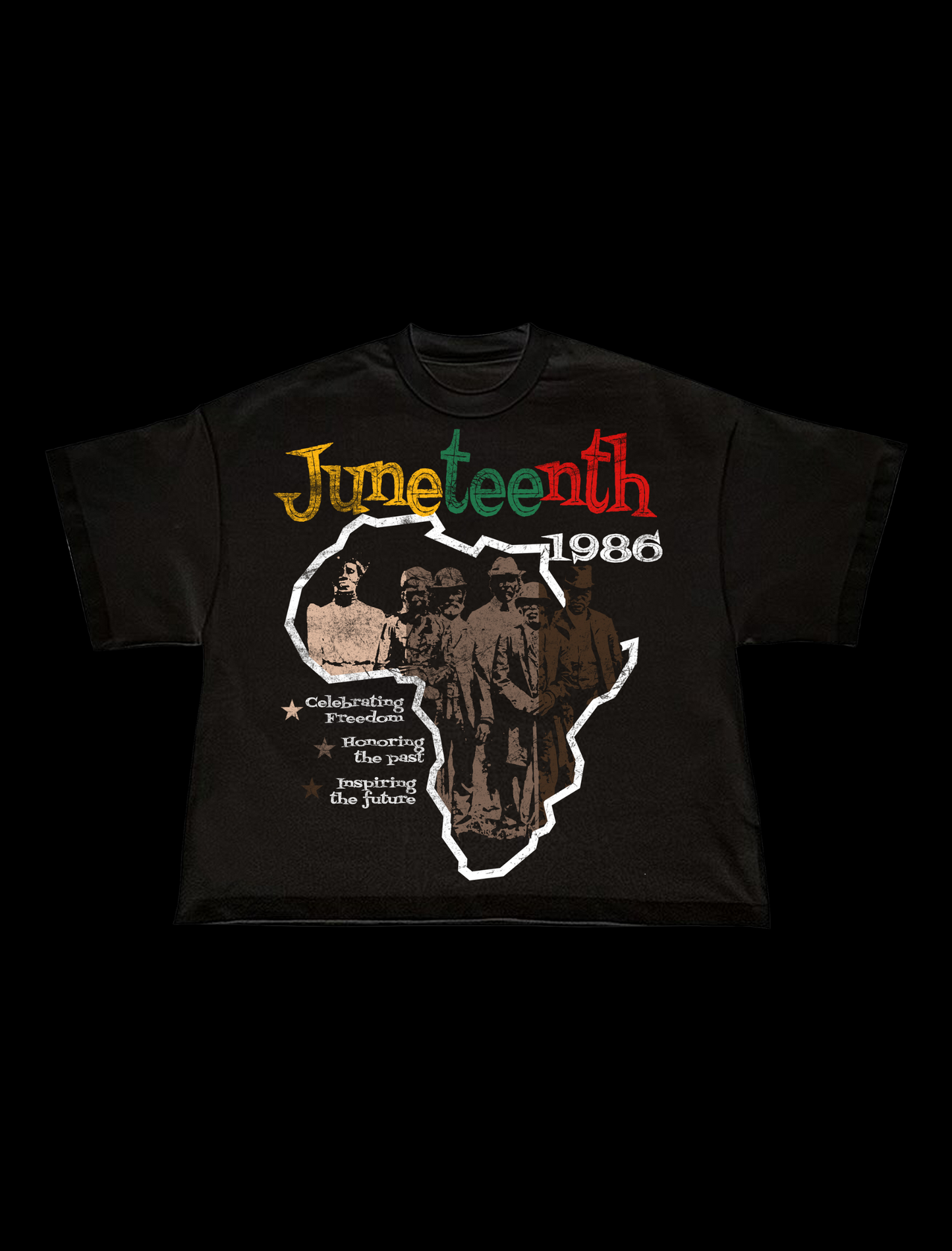 Juneteenth Celebrating Freedom Tee